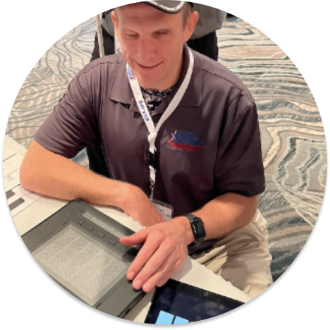 “Dot Pad made it possible to finally play the game of my dreams.”